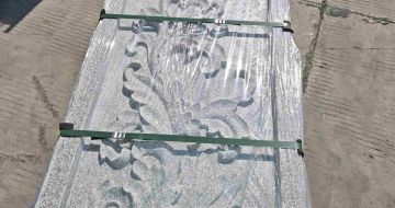 中卫芝麻白别墅外墙雕刻版