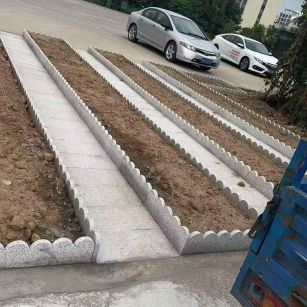 中卫芝麻白花边石