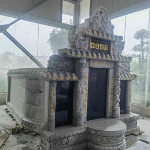 中卫套墓 墓碑 围坟石 异形定制