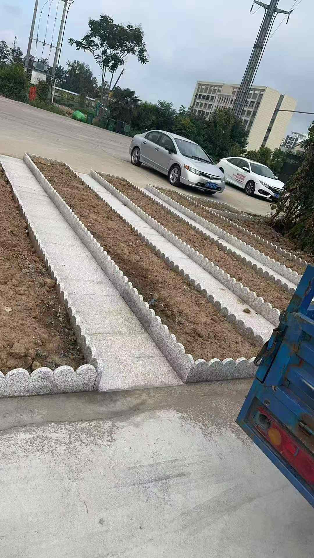 中卫芝麻白花边石